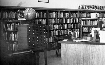 Visitacion Valley Branch interior in 1970